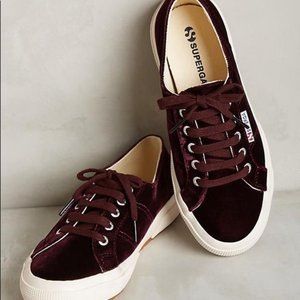 Superga 2750 Sneaker - Burgundy Velvet